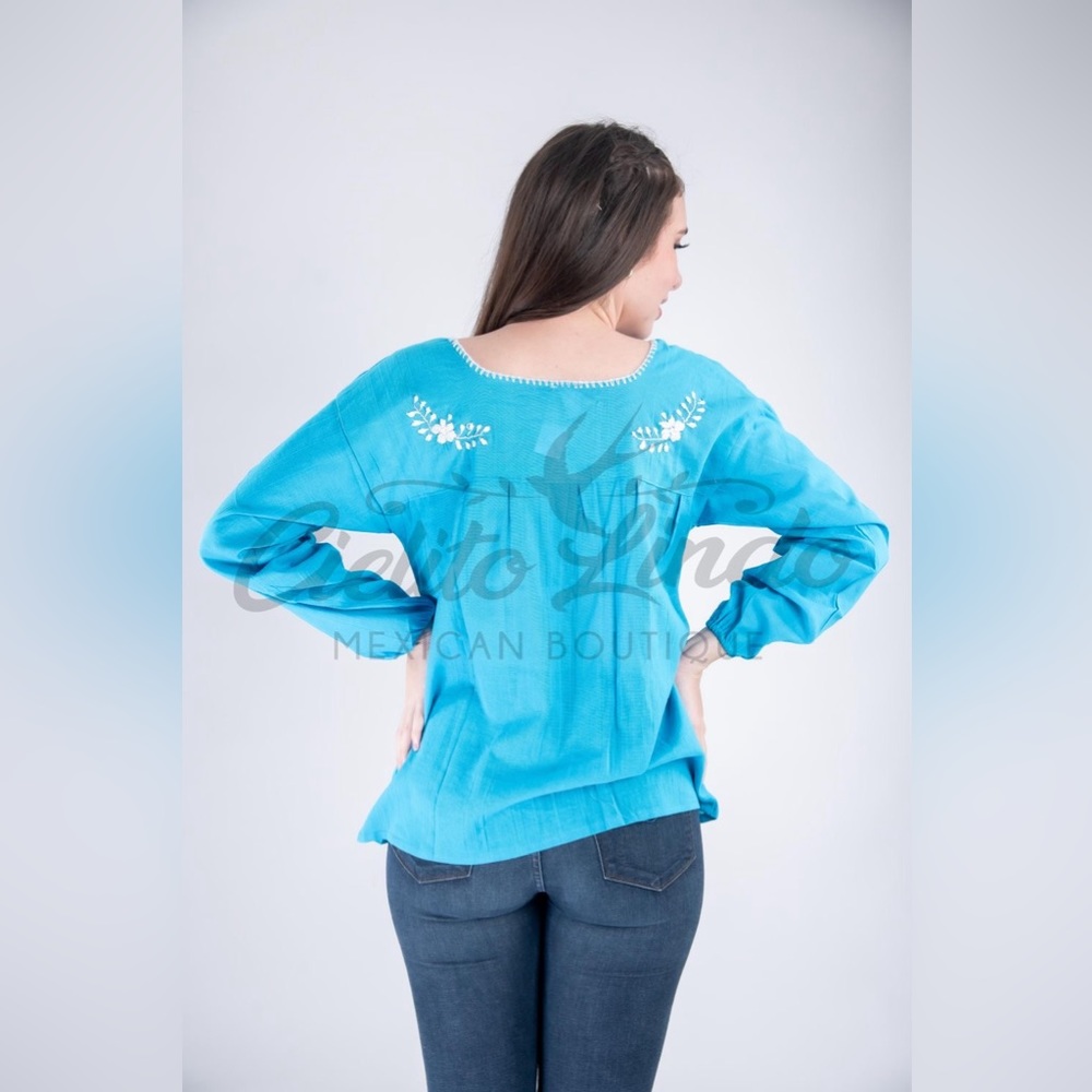 Tehuacan Long Sleeve Blouse - Picture 4 of 4